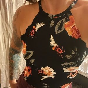 Onesie Floral Blouse